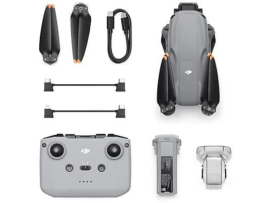 DJI Air 3S (DJI RC-N3) Mini-Kameradrohne, Grau