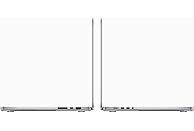 APPLE MRW73D/A MBP 16 M3 MAX 14C/36/1T/30C SL, Notebook, mit 16 Zoll Display, Apple M3 Max,M3 Max Prozessor, 36 GB RAM, 1 TB SSD, Apple M3 Max, Silber, macOS
