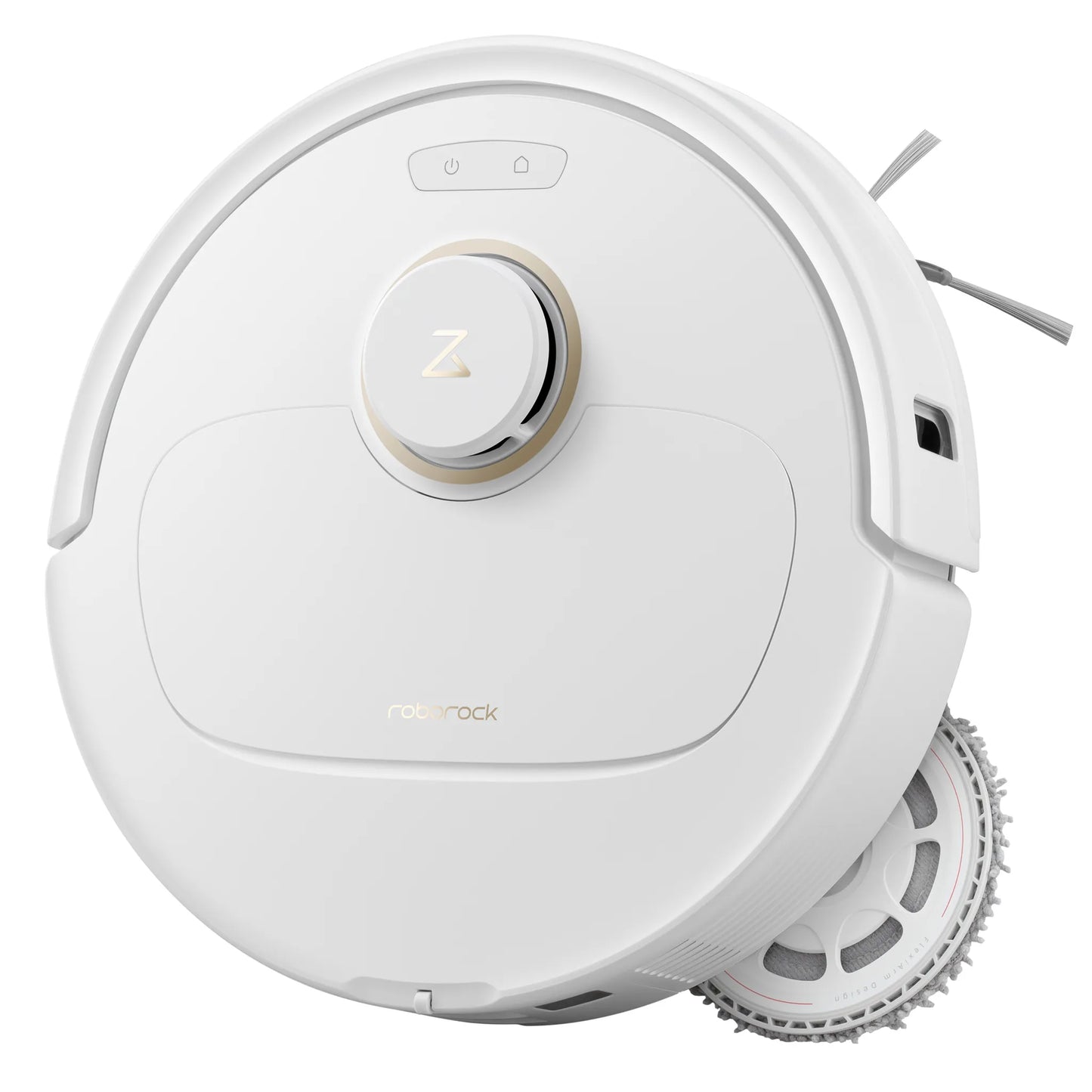 Roborock Qrevo 5AE Staubsauger Roboter 12.000 Pa, 100% Haarentfernung,0% Verhedderung,All-in-One-Dock (Warmluft), inkl. 1L Reinigungsflüssigkeit, Weiß