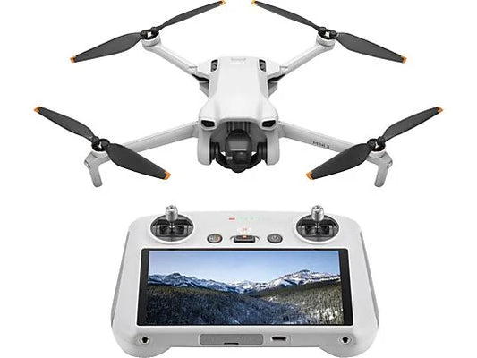 DJI Mini 3 (DJI RC) EU Drohne, Grau/Weiß