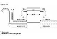 SIEMENS SN63EX14VE iQ300 Geschirrspüler (vollintegrierbar, 598 mm breit, 44 dB (A), C)