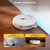 Roborock Qrevo 5AE Staubsauger Roboter 12.000 Pa, 100% Haarentfernung,0% Verhedderung,All-in-One-Dock (Warmluft), inkl. 1L Reinigungsflüssigkeit, Weiß